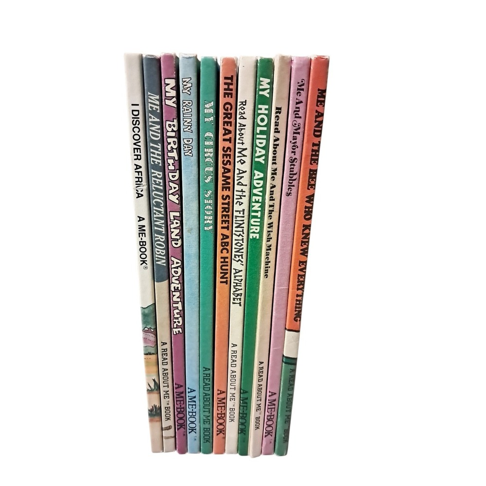 Vtg 1970 Childrens Book Lot